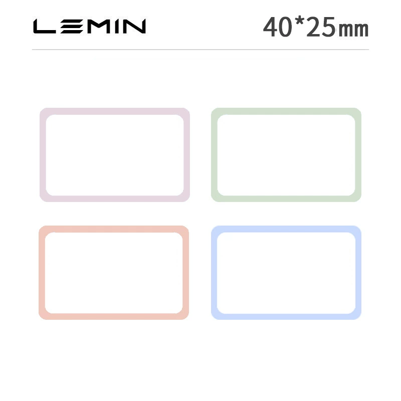 Handheld Label Printer LeMinyun 1S, Bluetooth Portable Thermal, 50×30 mm Support