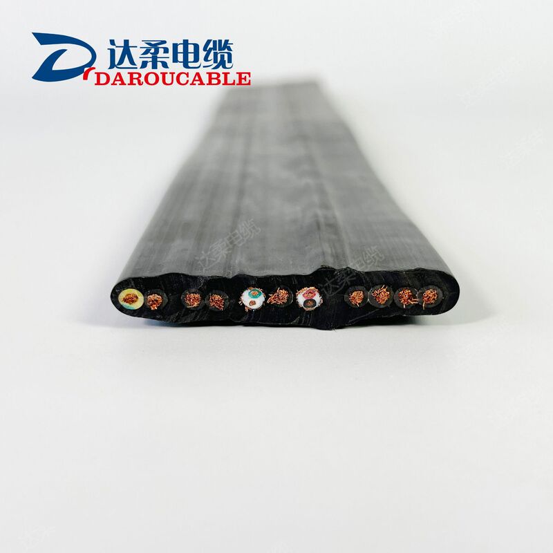Flat Cable H05Vvh6-F Cable H07Vvh6-F Cable Elevator Crane Machinery Special Supply