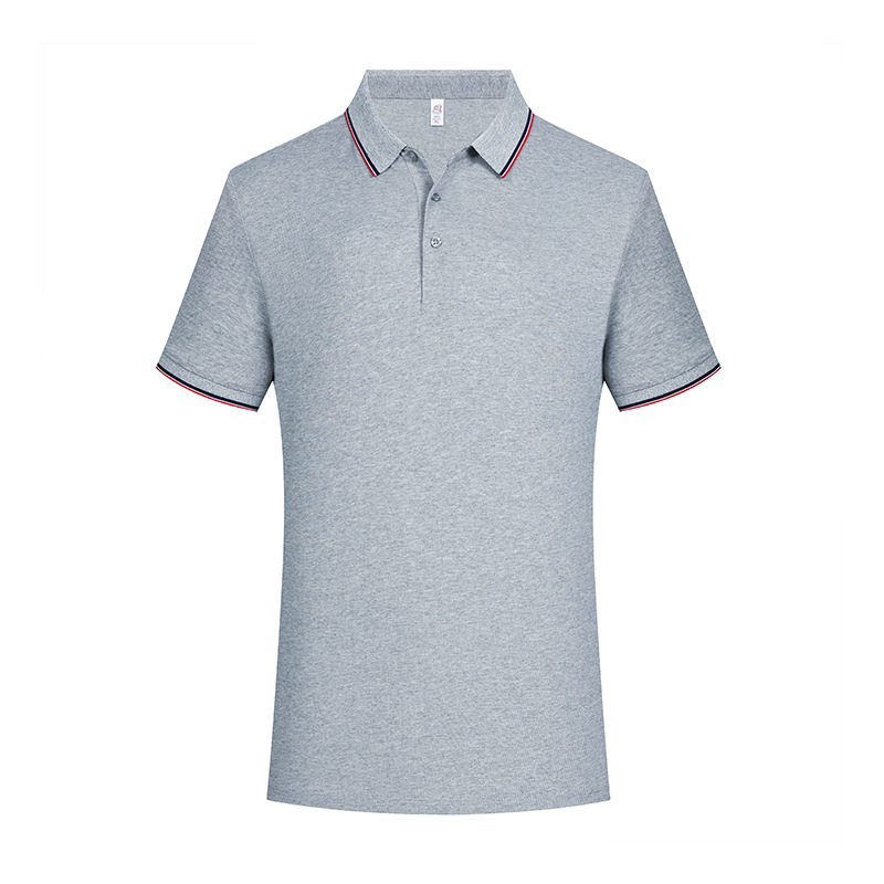 Polo de Trabajo para Hombre, con Cuello en Bloques de Color, Antibacteriano, Fresco al Tacto, de Poliéster y Algodón, Estilo Ejecutivo, Sensación de Alta Gama, Personalizable