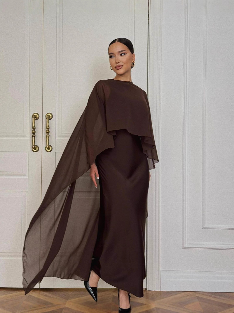 summer elegant solid color dress