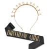 Letter BIRTHDAY GIRL Girl Birthday Boarding Party Birthday Party Flash Powder Plel of Colorful Shop Ribbon