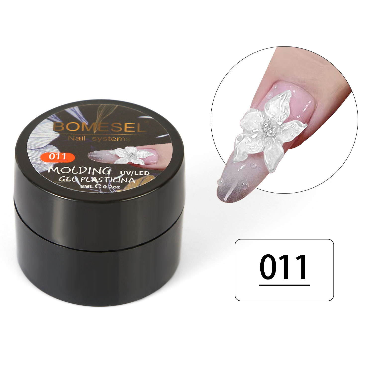 Gel funcional para decoración de uñas, gel sólido para esculpir, gel de pintura estéreo 3D, gel para modelar, gel de color para uñas, gel para amasar, directamente de fábrica.