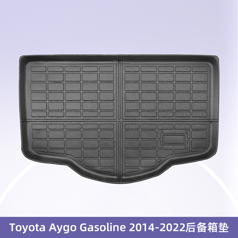 Europa es adecuado para Toyota Aygo2014 - 2022 combustible 3D todo el tiempo material TPE almohadilla de pie de automóvil