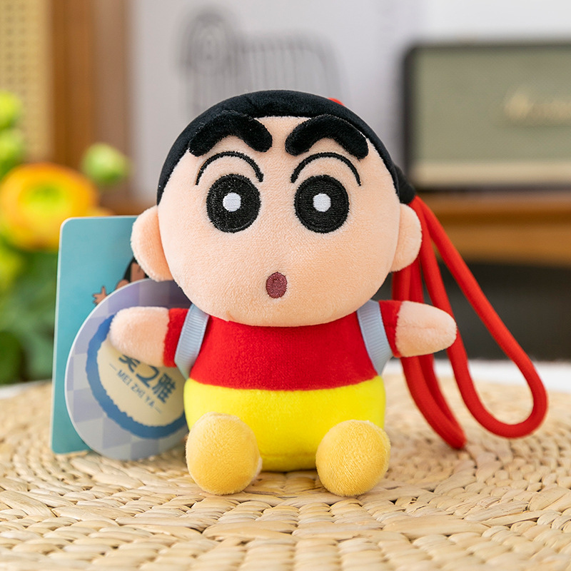 カメに変身しんちゃん人形ぬいぐるみペンギンペンダント女の子バックパック蜂ペンダントロブスターキーホルダー|undefined