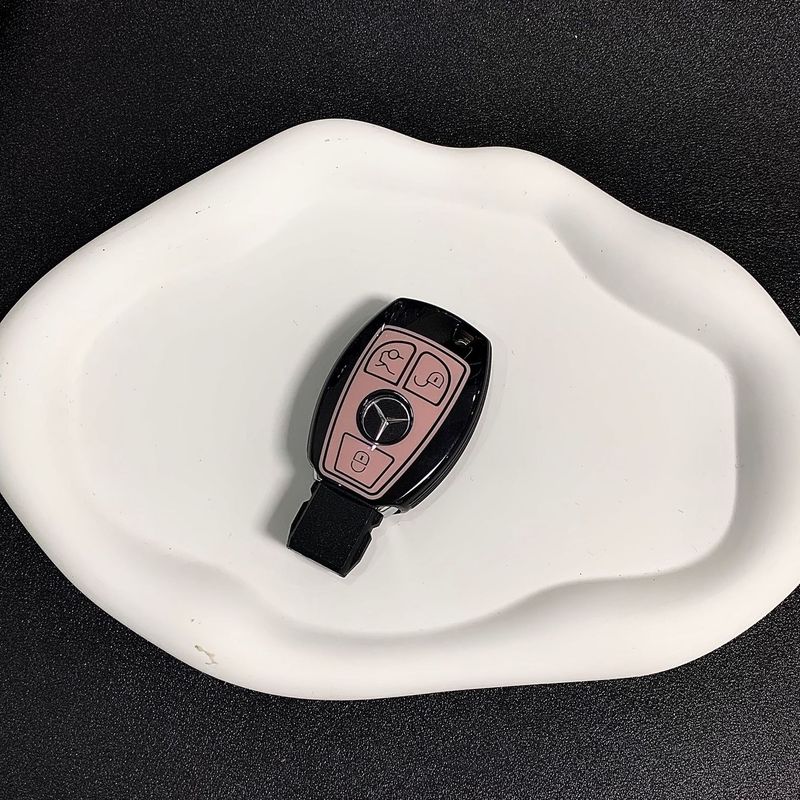 奔驰E300L钥匙套C260L包C200l扣A200l壳glc/gle300l车S400钥匙包|undefined
