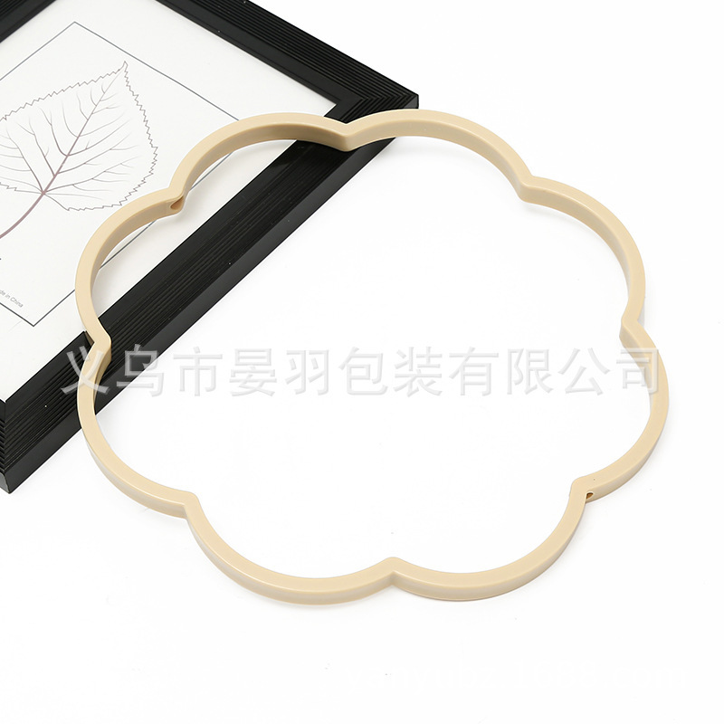 Abs異形団扇骨格手作りdiy中国風プラスチック団扇フレーム新婦古風手作り団扇フレーム|undefined