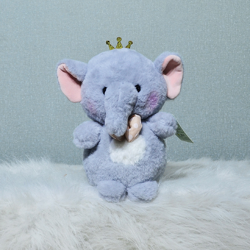 Lindo animal Panda elefante muñeca de peluche de juguete de 8 pulgadas garra máquina muñeca boda puesto regalo muñeca personalizado lote