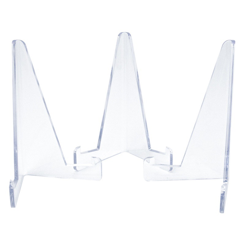 Ladrillo soporte pequeño triángulo transparente calificación Shell libro ladrillo fuerte magnético ladrillo fijo triángulo soporte al por mayor image 1
