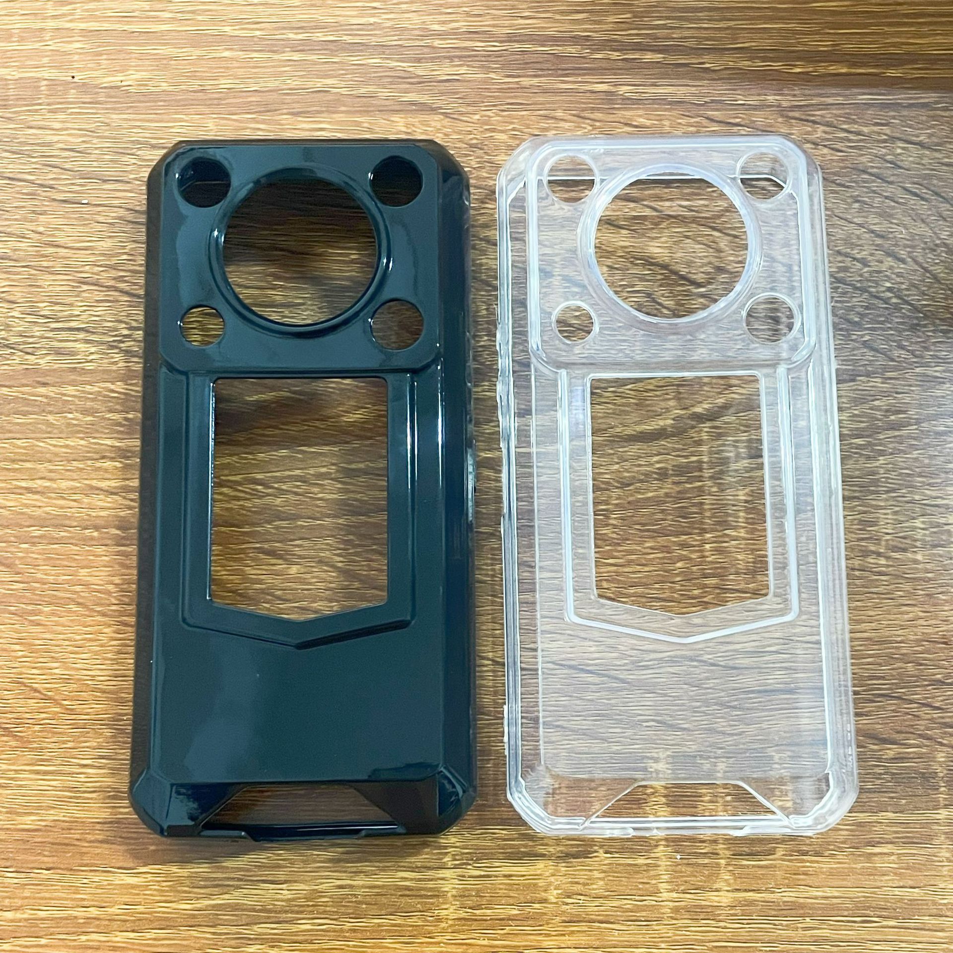 Suitable for Oukitel Wp56 Mobile Phone Case Silicone Cover Painted Material Tpu Transparent Black Wp56 Spot