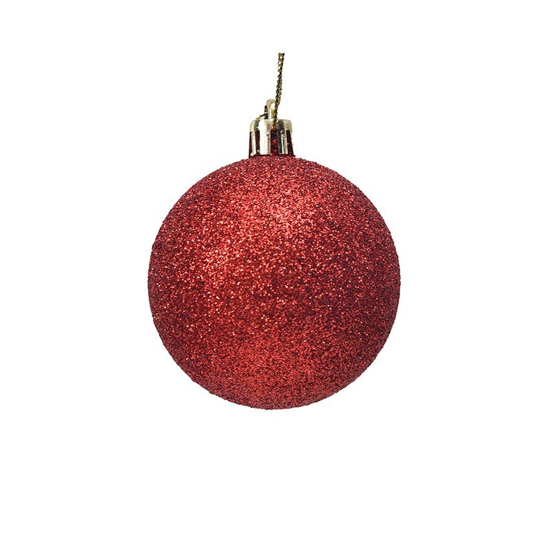 クロスボーダークリスマスボール 6 センチメートルクリスマス装飾ルースボールクリスマスツリーペンダントルースボール電気メッキボールクリスマス装飾|undefined