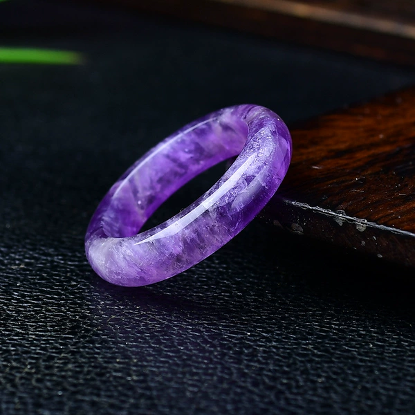 With amethyst