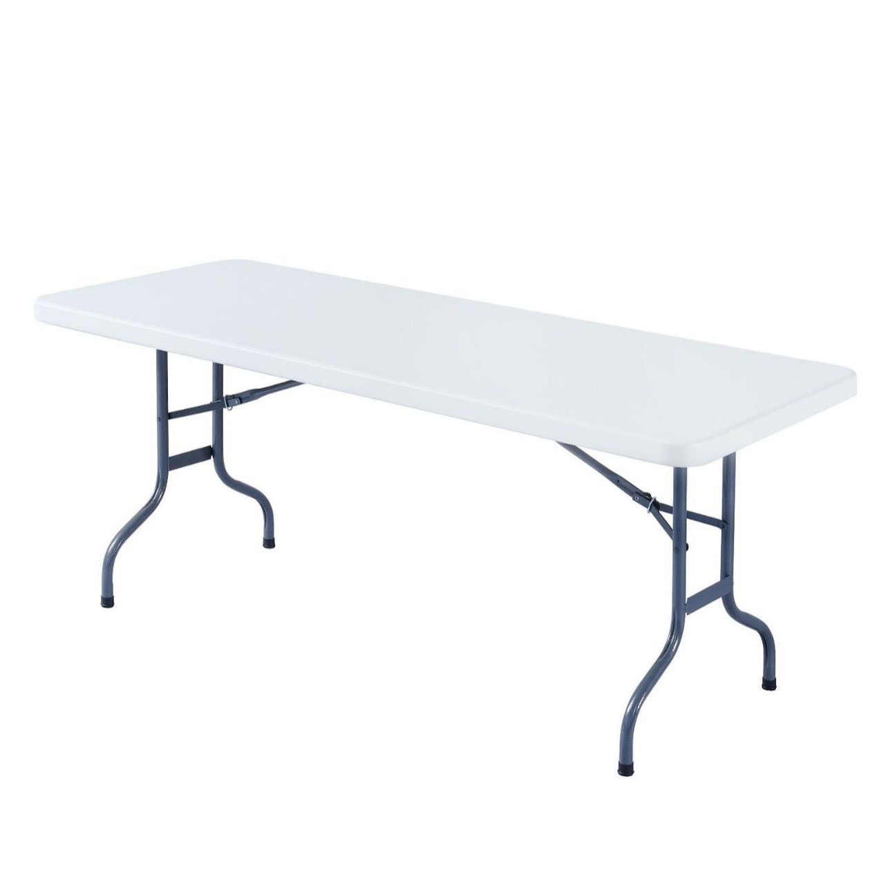 Mesa de comedor plegable al aire libre mesa portátil simple mesa de estudio de plástico mesa larga mesa de negociación rectangular image 6