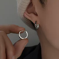 Серьги мужские 2022 модные персонализированные мужские одиночные и красивые маленькие мужские серьги Advanced Sense Серьги для мальчиков