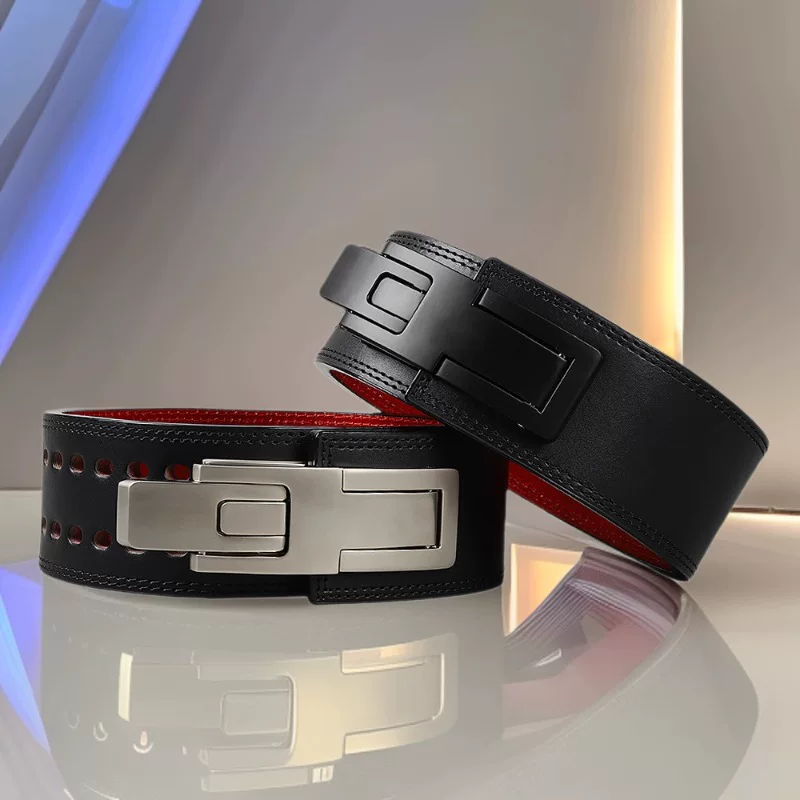 Leather protective sports universal waist belt for gym for men and women
