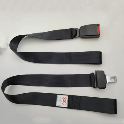 Electric Tricycle Motorcycle Rear Seat Child Safety Belt Installation-Free Two-Point Wheelchair Stretcher Hospital Bed Strap (Car seat belt) - side-insertion-stretcher-is-used-to-hit-along-long-section-88short-section-75