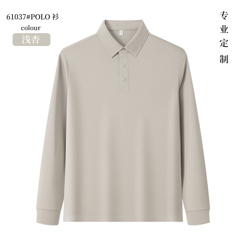 Camisas deportivas de golf de mangas largas transfronterizas camiseta de solapa sin marcas camiseta de polo de hombre lujosa personalización de alto nivel