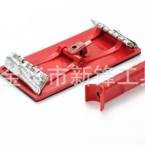 厂家供应塑料砂纸夹可拆卸旋转砂纸架打磨砂架可定牌