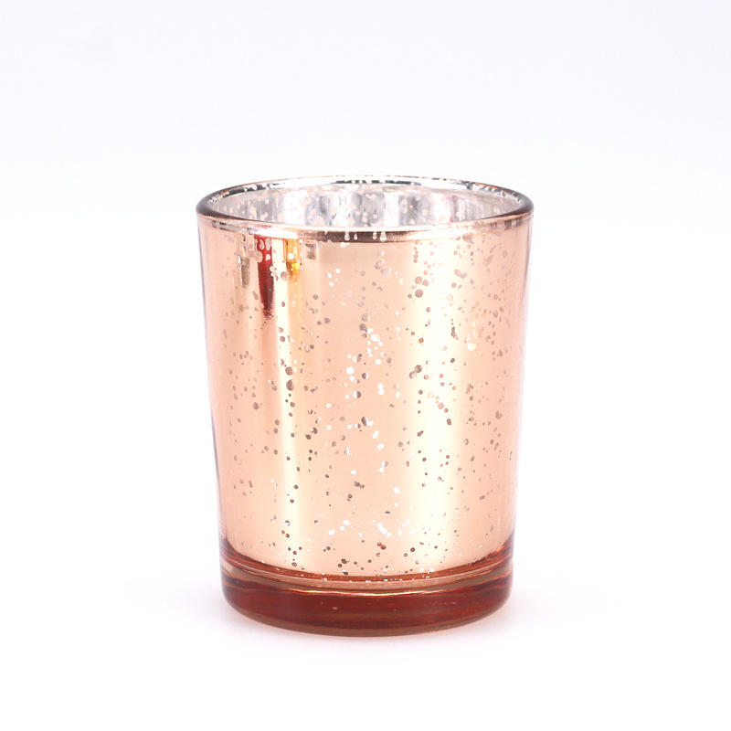 Portavelas de cristal con diseño de cielo estrellado, disponible exclusivamente para ventas transfronterizas en Europa y América, el más vendido para crear ambiente navideño, portavelas de cristal para velas aromáticas, luz de velas.