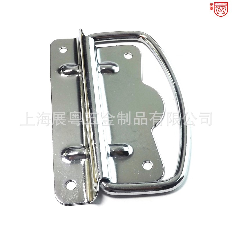 Anwang302 acero inoxidable mango de mano caja de hierro plegable manija manija de mano móvil manija de caja de madera