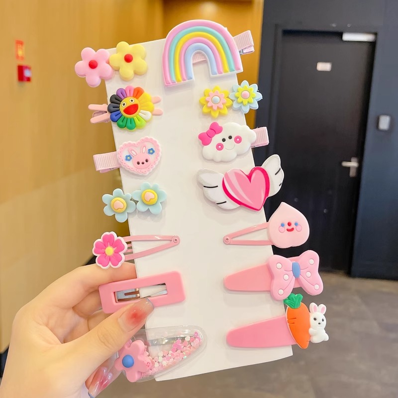 Horquilla para el cabello roto, horquilla para niñas y niños, bebé, princesa, accesorios para el cabello para niñas, clip de flequillo lindo, tocado para niñas