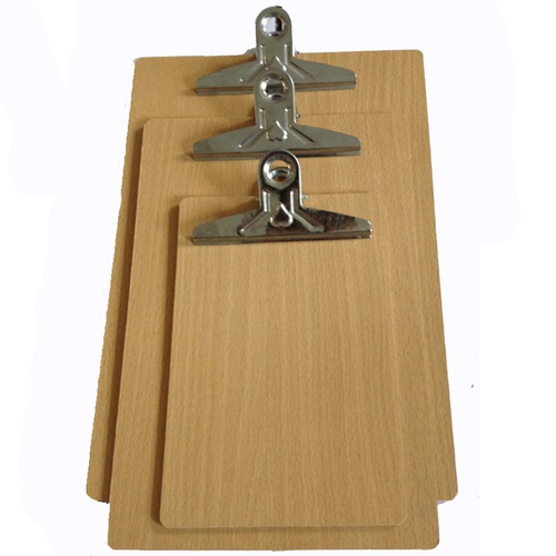 Durable A4 wooden plywood writing noteboard folder file folder