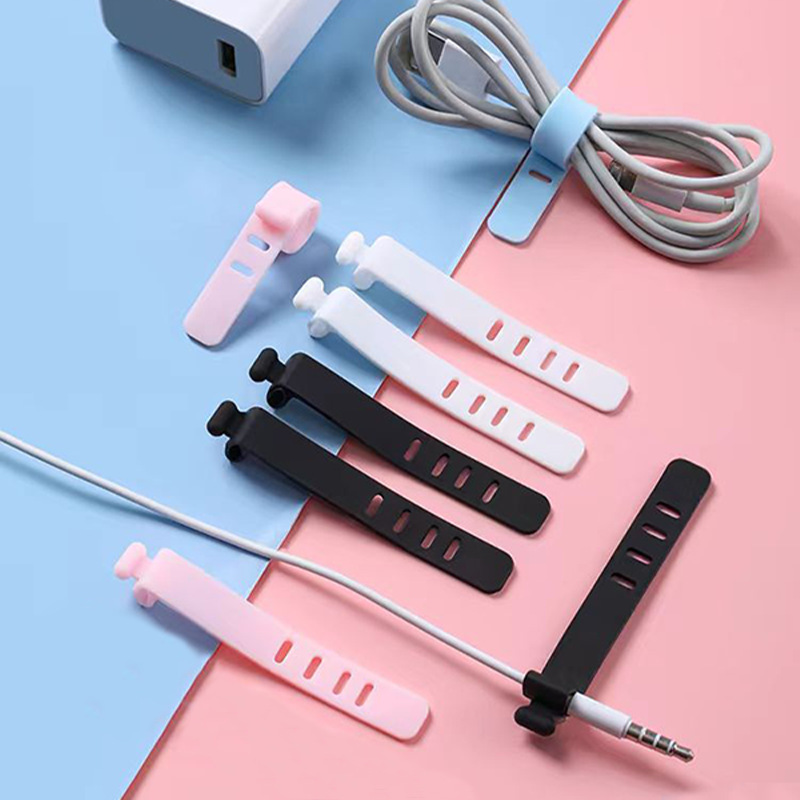 Silicone Cable Organizer Earphone Storage Data Cable Tie Organizer Cable Wrap 3 4 5 Hole Phone Cable Protective Cover Silicone Cable Organizer Earphone Storage Data Cable Tie Organizer Cable Wrap 3 4 5 Hole Phone Cable Protective Cover
