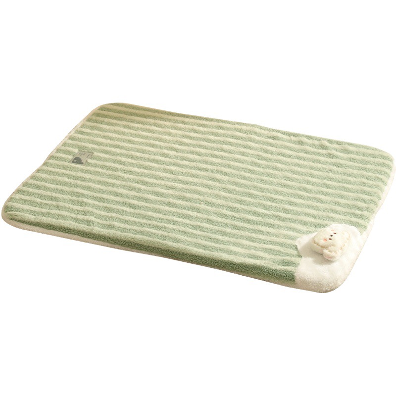 Nuevo perro estera otoño e invierno cálido perrera extraíble y lavable pequeño conejo terciopelo gato estera mascota nido transfronterizo al por mayor en stock