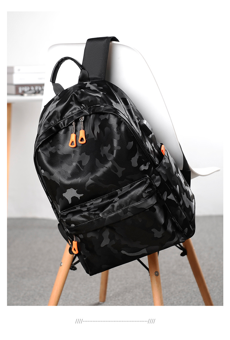 Camouflage Backpack 14-inch Notebook Backpack Computer Bag Men's Backpack display picture 21