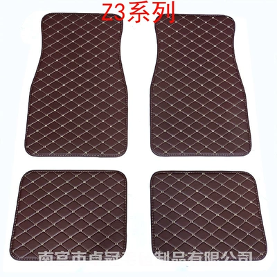 Universal Foot Pad: temu carpet quilting show pvc - z3-big-head-coffee-brown