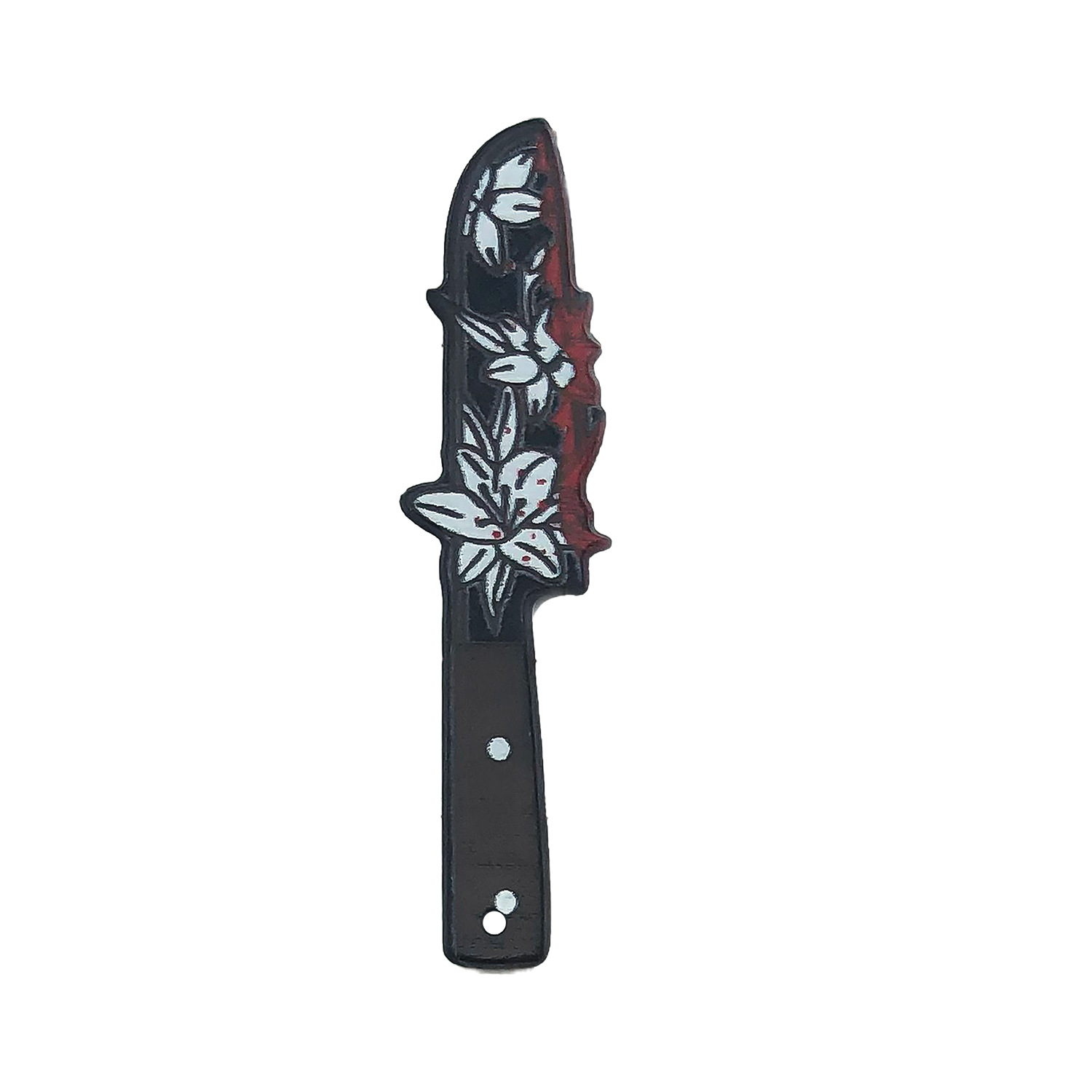 Mezclado 20 acrílico Halloween espada cuchillo de cocina creativa DIY pulsera collar accesorios joyería pequeño colgante image 24