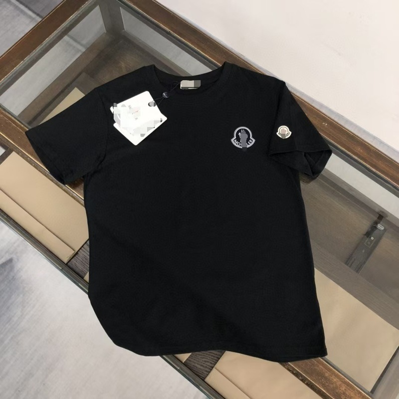 高バージョンの新しい純綿モンモンフルプリントベルクロ半袖ユニセックスTシャツトップカップル着用|undefined