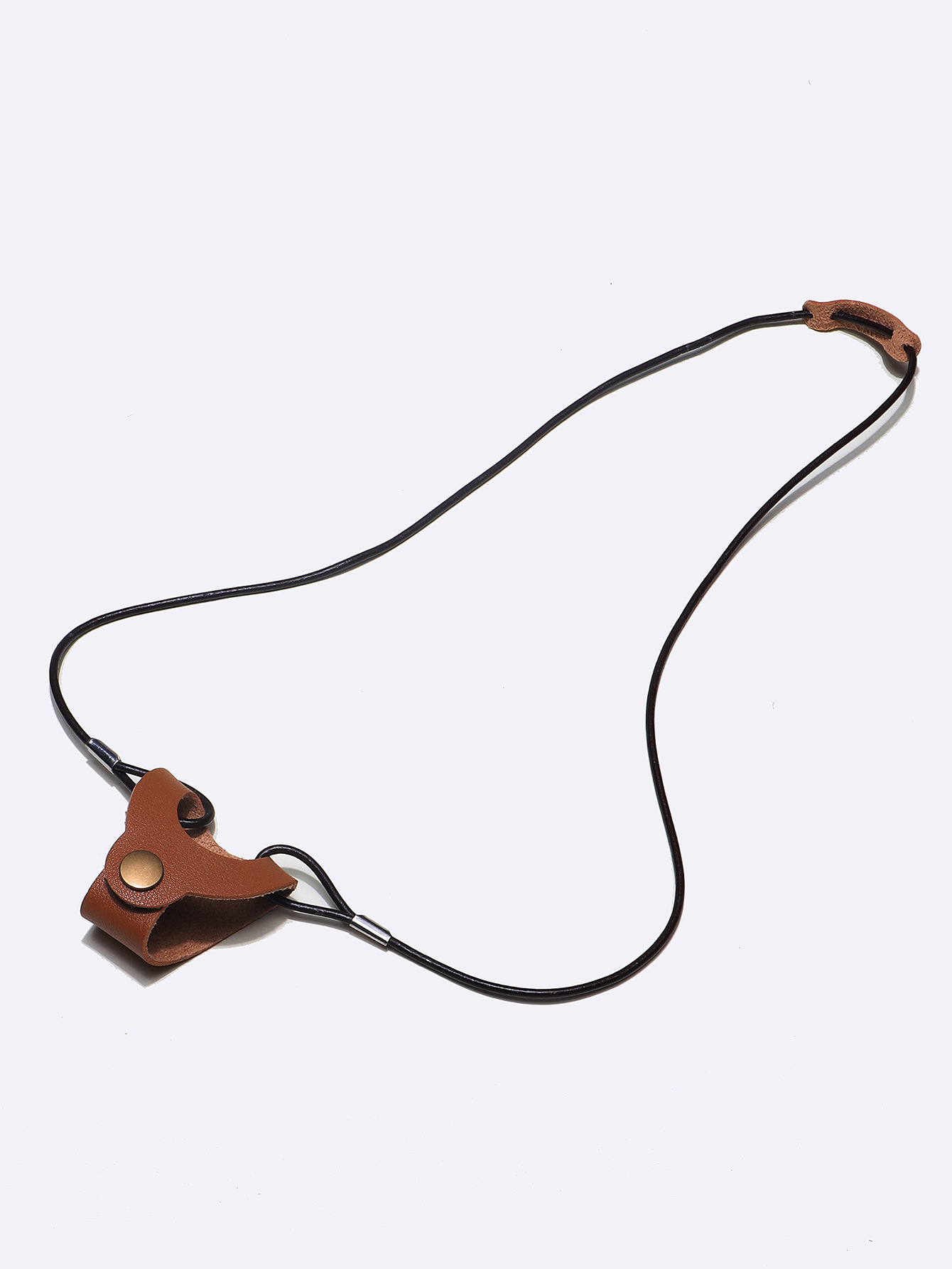 Imitation Cowhide Glasses Rope Halter Sunglasses Storage Rope Glasses Chain Sunglasses Lanyard Korean Style Portable Lanyard display picture 4