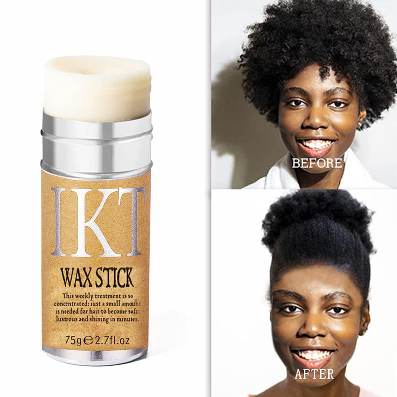 クロスボーダーHair Wax Stickスタイリングワックススティックなめらか砕けワックススティック黒人女性スリースティック|undefined