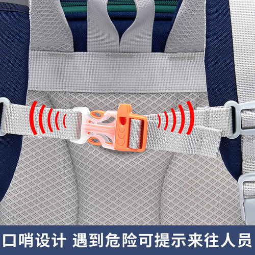 Cross-border spine protection British style first grade cute printed logo older children Korean version girls children primary school bags wholesale