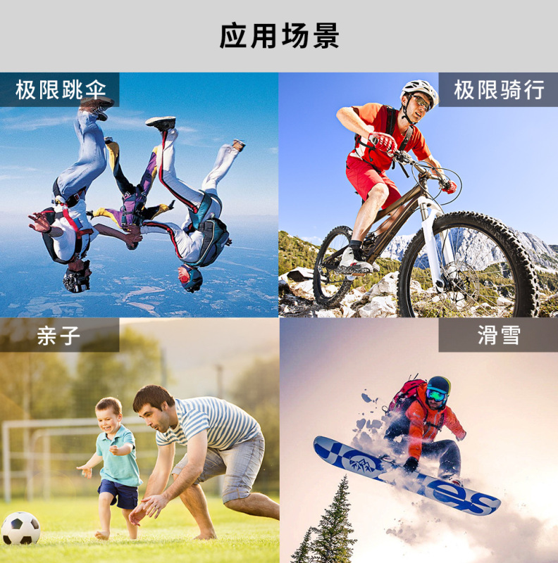 アウトドアサイクリングカメラ 1080p高画質 スクリーン付き 首掛け マグネット式 vlogレコーダー スポーツ用小型カメラ|undefined