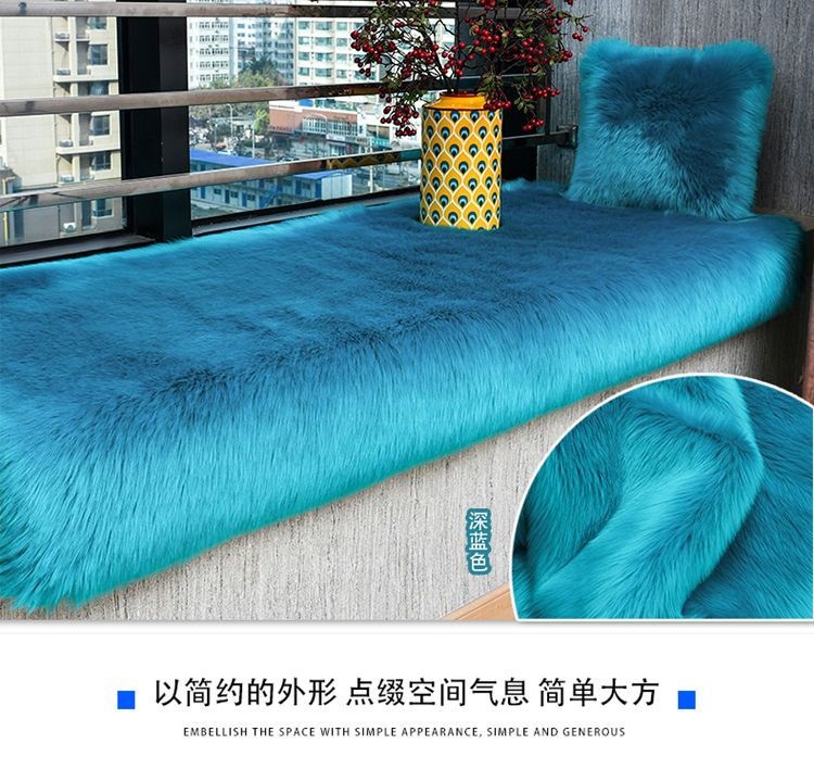 Billiard Hall High-End Irregular Rectangular Red Carpet for Weddings, No-Wash, Visual Relaxation Green Space Carpet