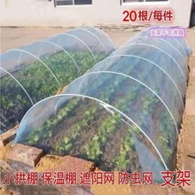 新型蔬菜大棚骨架全套搭菜园棚架杆蔬菜拱棚支架拱杆菜地农用育苗