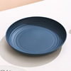 Japanese fruit dinner plate home use, tableware for elementary school students, 23cm