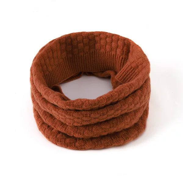 Cashmere Scarf Autumn and Winter Style Cashmere Scarf Knitted Wool Warm Outdoor Neck Cover Casual and Versatile