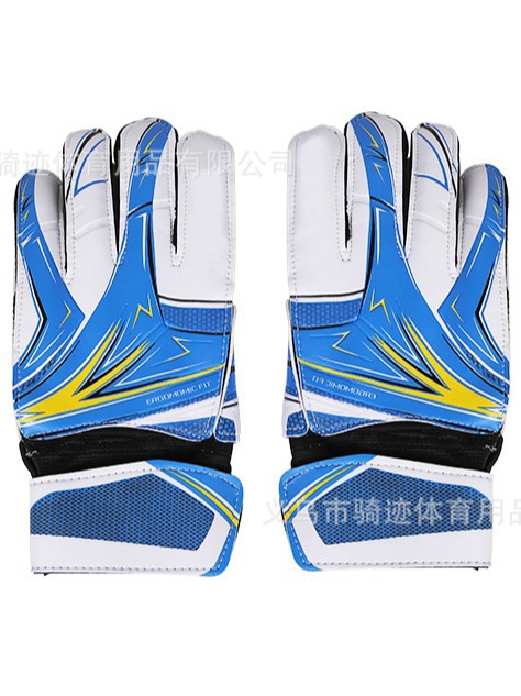 Guantes de portero de fútbol Equipo para niños con dedos profesionales Guantes de portero de escuela primaria Guantes de fútbol Guantes de portero de fútbol