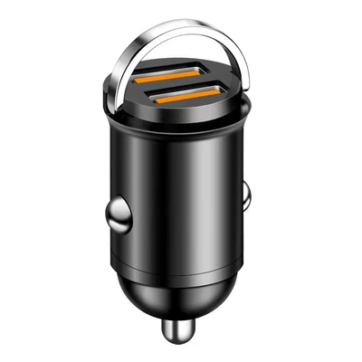 Mobil şarj cihazları — USB super fast charging flash - default-bare-metal-opp-bag-mini-pull-tab-dual-usb-200w