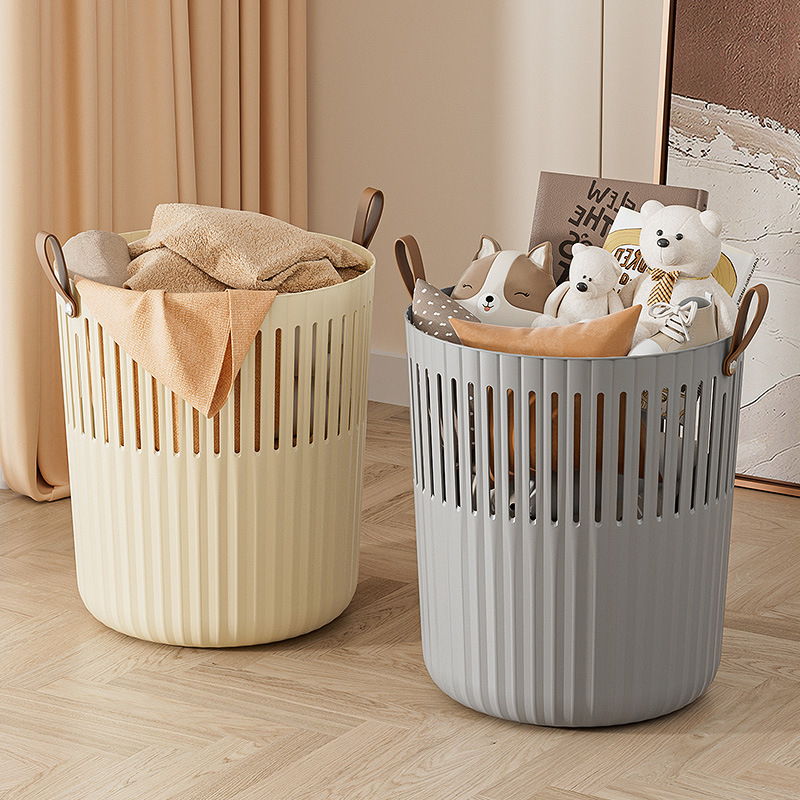 Bath Laundry Basket Dirty Clothes Basket Household Toy Doll Storage Bucket Dirty Clothes Basket Bathroom Dirty Clothes Storage Basket