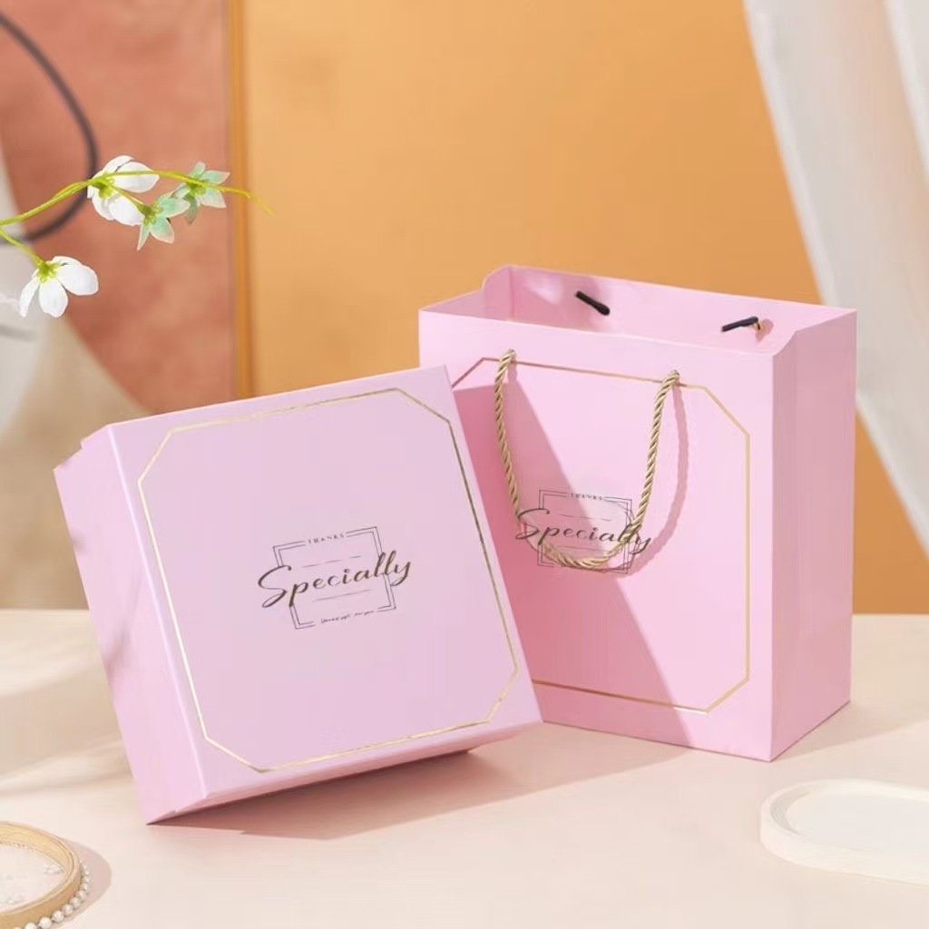 라이트 핑크, 두꺼운 세트(1100g 회색 보드)