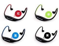 中性s9無線bluetoothカード付きイヤホン運動ヘッドセット後吊り式ステレオ音楽工場卸売り