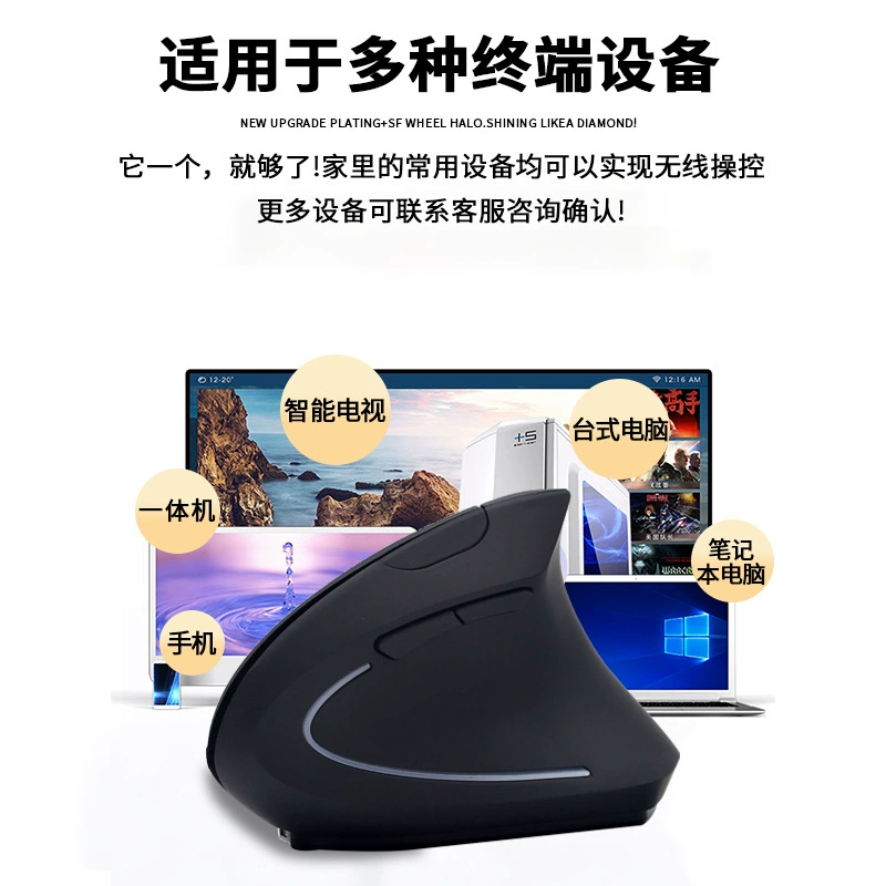 Мышь с зарядкой, тихая для ноутбука, Bluetooth