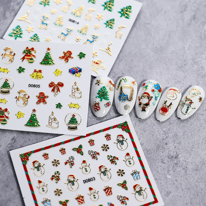 Nail Art Christmas Stickers Christmas Old Man Snowflake Nail Decorations 15 suit Christmas Tree Nail Art Stickers Nail Art Christmas Stickers Christmas Old Man Snowflake Nail Decorations 15 suit Christmas Tree Nail Art Stickers