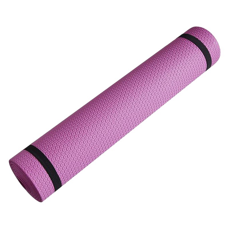 Spot Wholesale Thickeneded Eva Yoga Mat 3-6mm Moisture-Proof Fitness Mat Household Non-Slip Shock-Absorbing Yoga Mat Factory