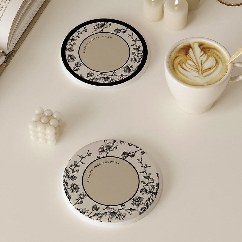 노르딕 엔트리 럭셔리 디 아톰 진흙 절연 매트 다이닝 테이블 매트 매트 안티 파마 매트 고온 고온 다이닝 매트 팟 매트 매트 가정용 매트