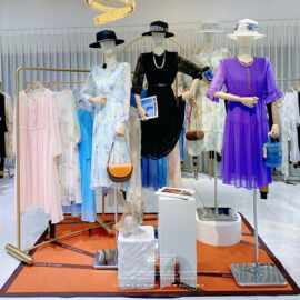剪标大牌女装十三行服饰女装高级感夏装女装批货外贸女装品牌撤柜