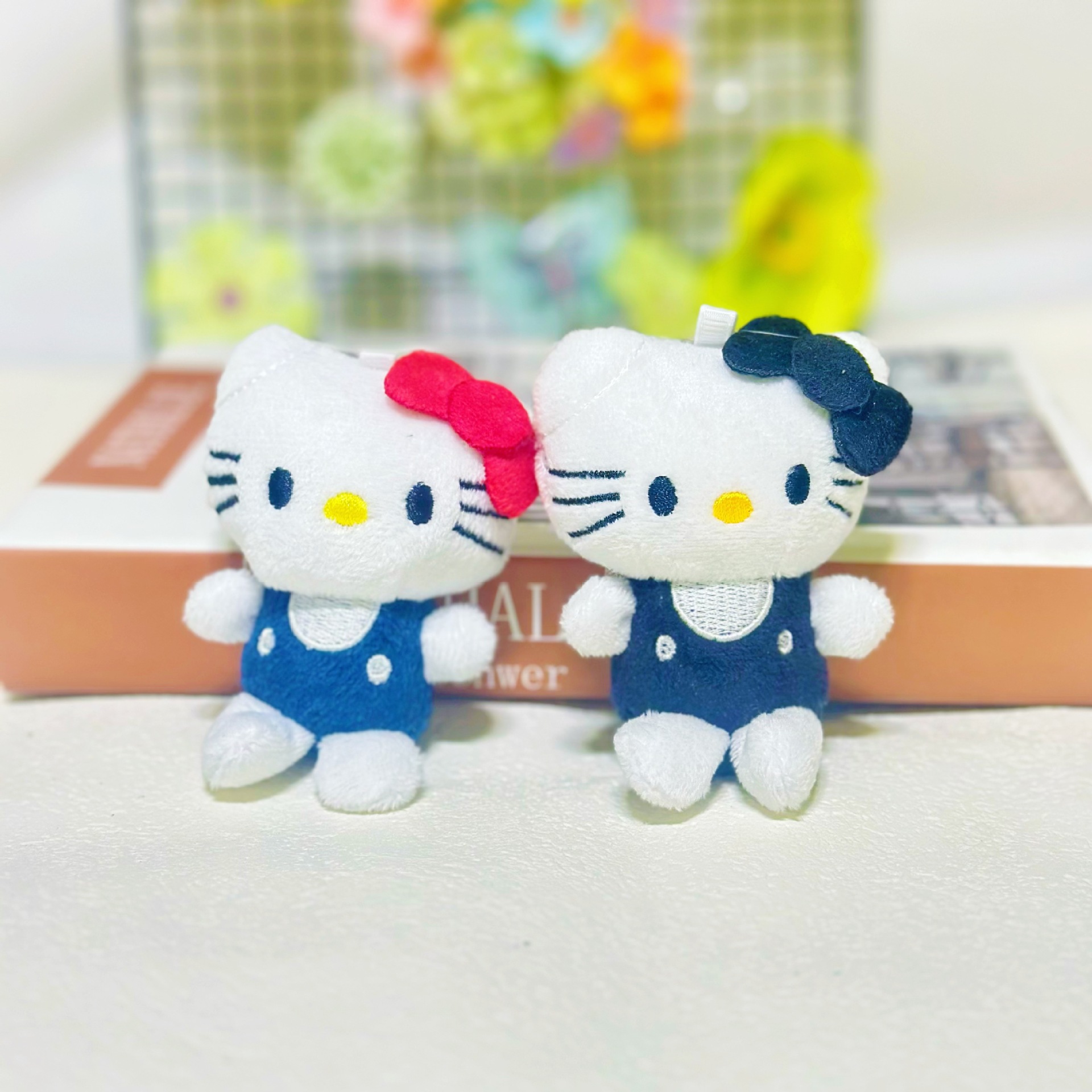 8厘米掌中宝小KT猫hellokitty玩偶公仔毛绒挂件挂饰包包挂件可爱